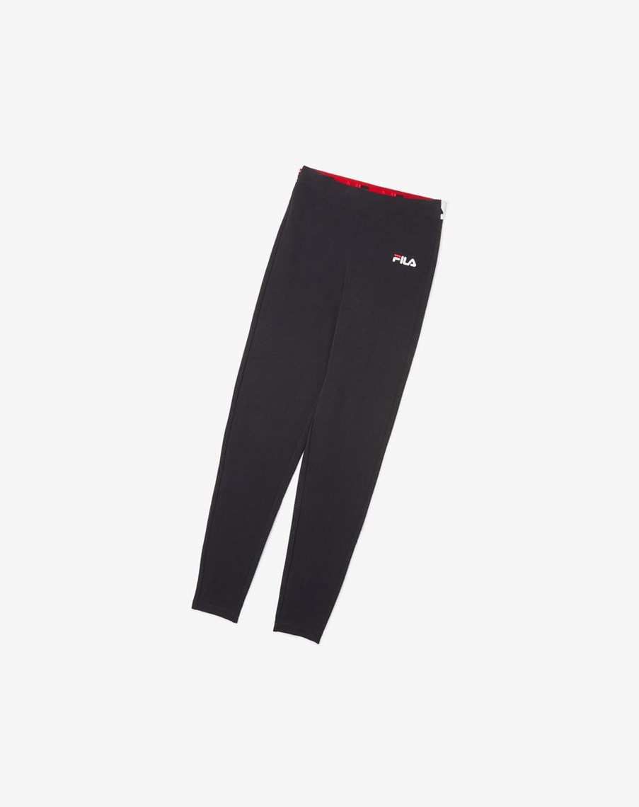 Fila Rathi High Waisted Legging Czarne | DUEKN-1534