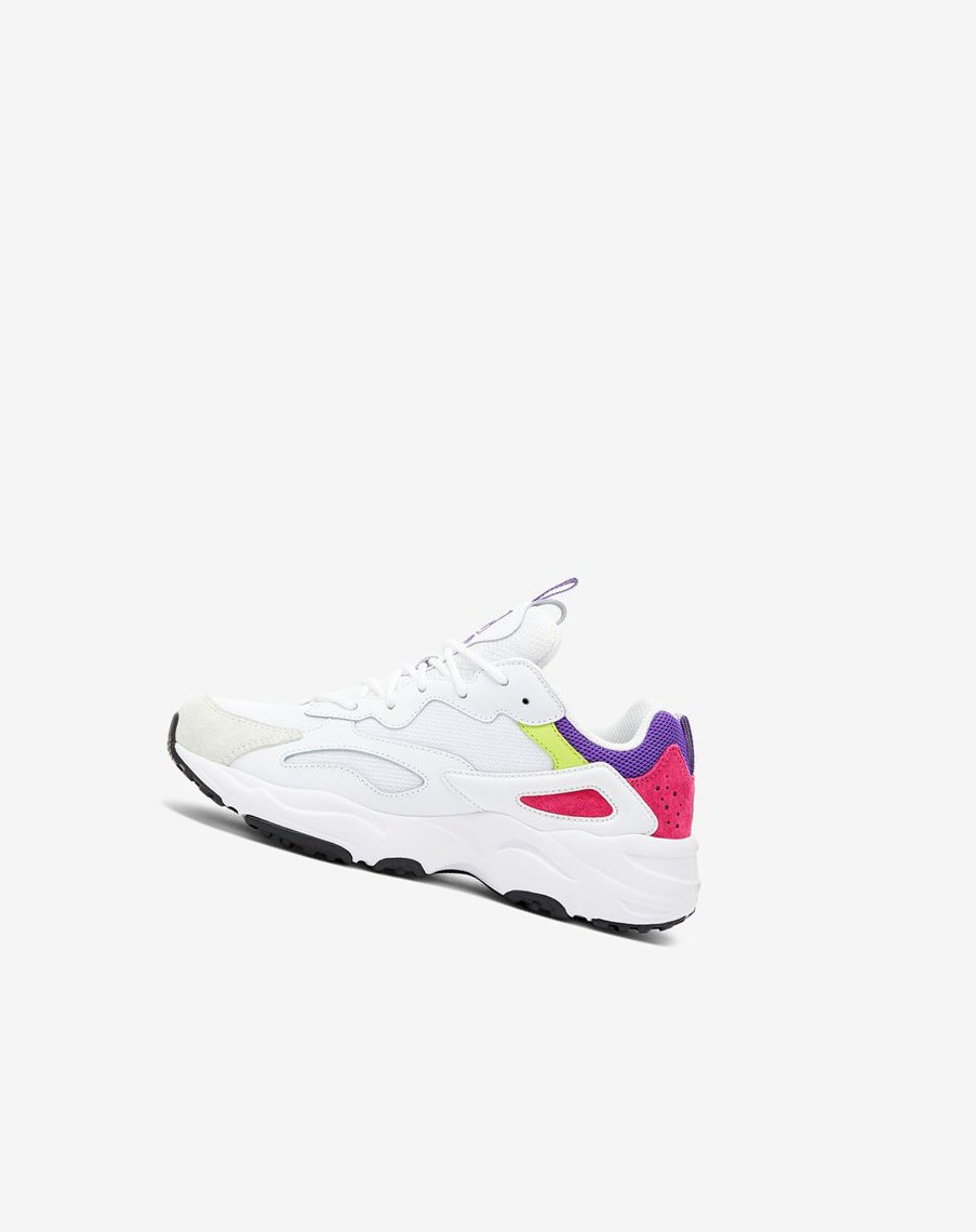 Fila Ray Tracer Sneakers Białe Fioletowe | TXIKV-0328