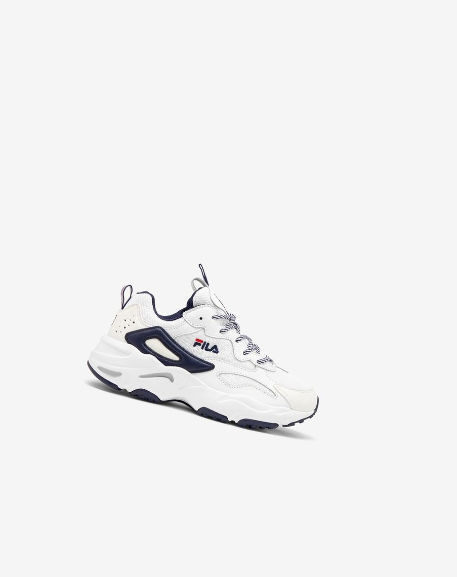 Fila Ray Tracer Sneakers Wht/Fnvy/Fred | DQRKG-7680