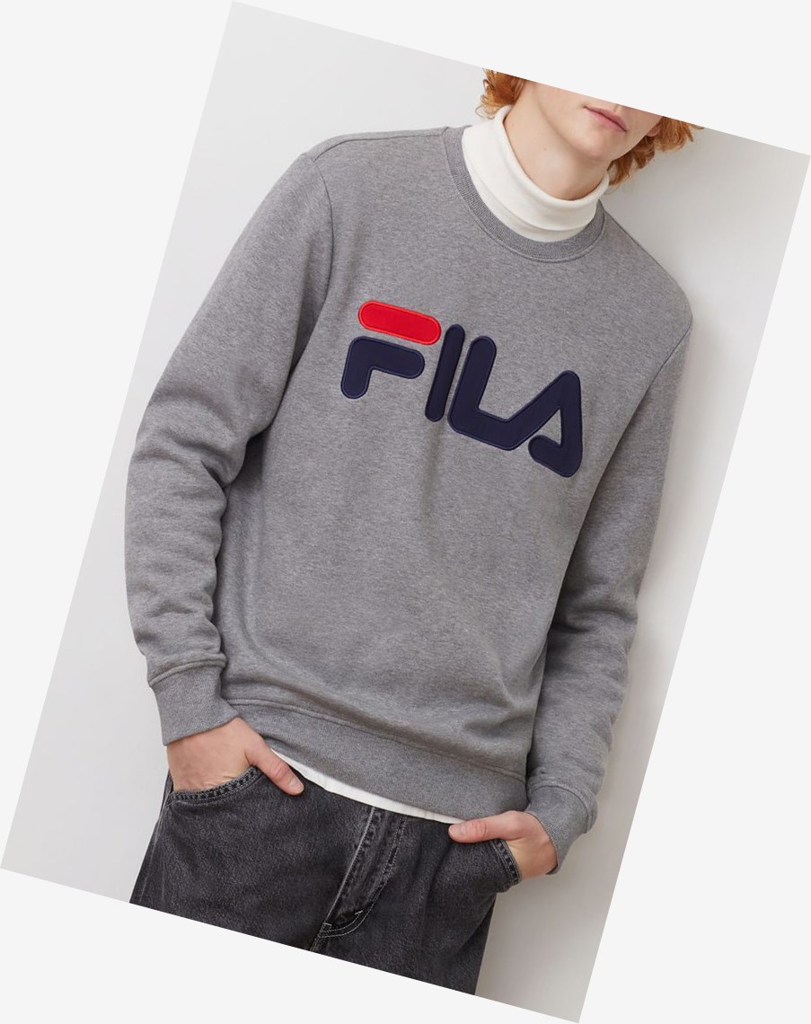 Fila Regola Sweatshirt Vhth/Navy/Cred | LSIKM-2765