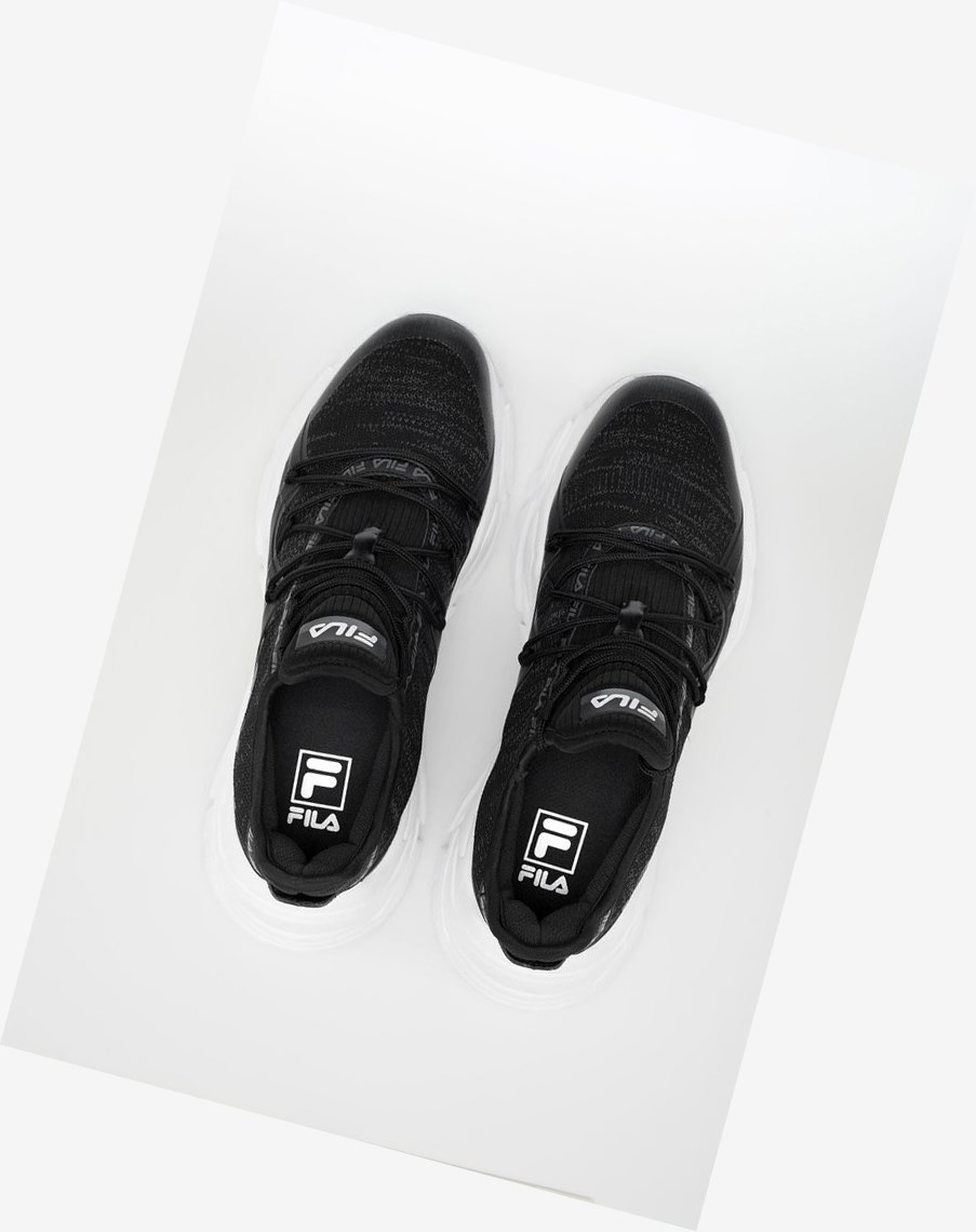 Fila Relectrove Premium Sneakers Czarne Czarne Białe | CFWVG-4538