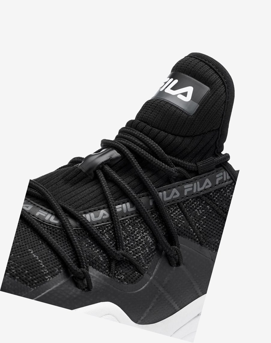 Fila Relectrove Premium Sneakers Czarne Czarne Białe | CFWVG-4538