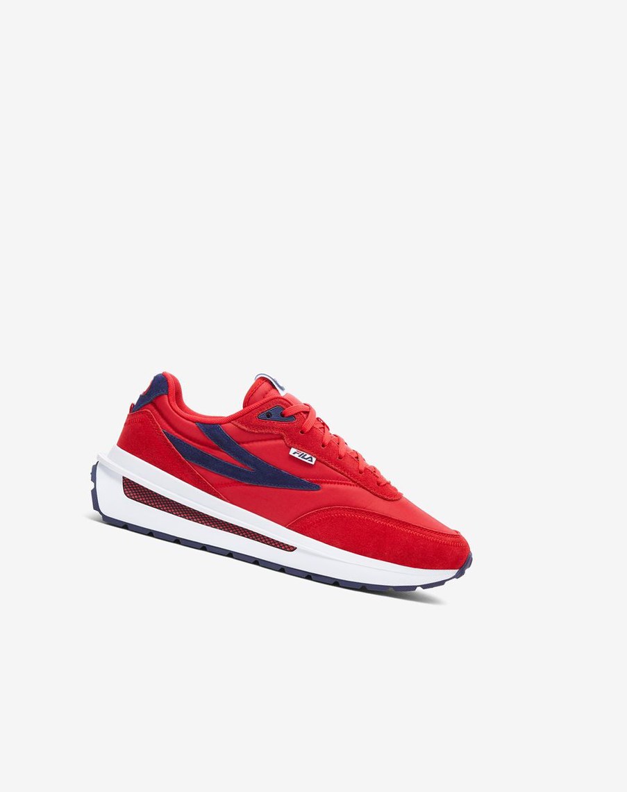 Fila Renno Sneakers Czerwone Granatowe Białe | EIGTF-0938