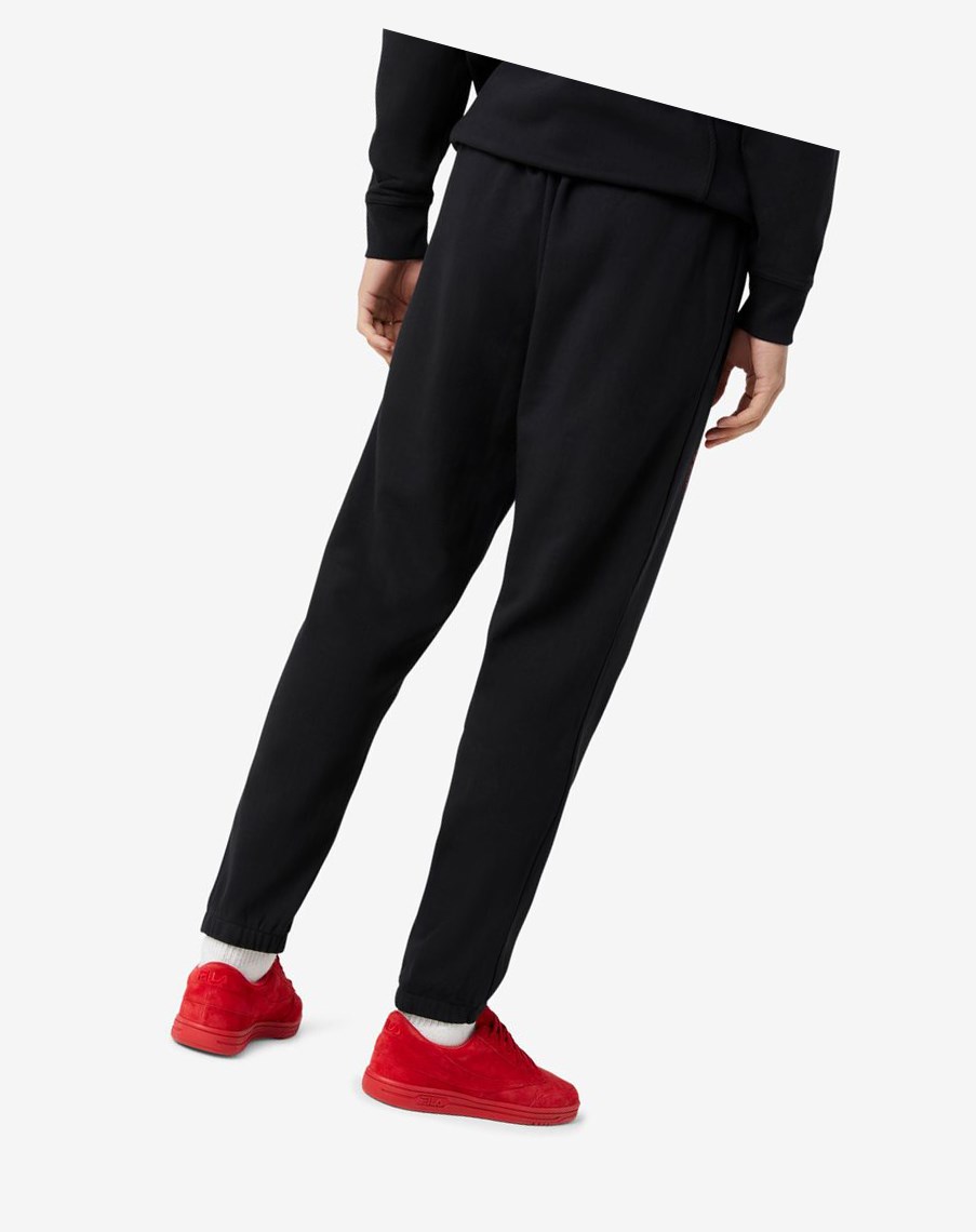 Fila Rhys Jogger Czarne | JSGXM-5187