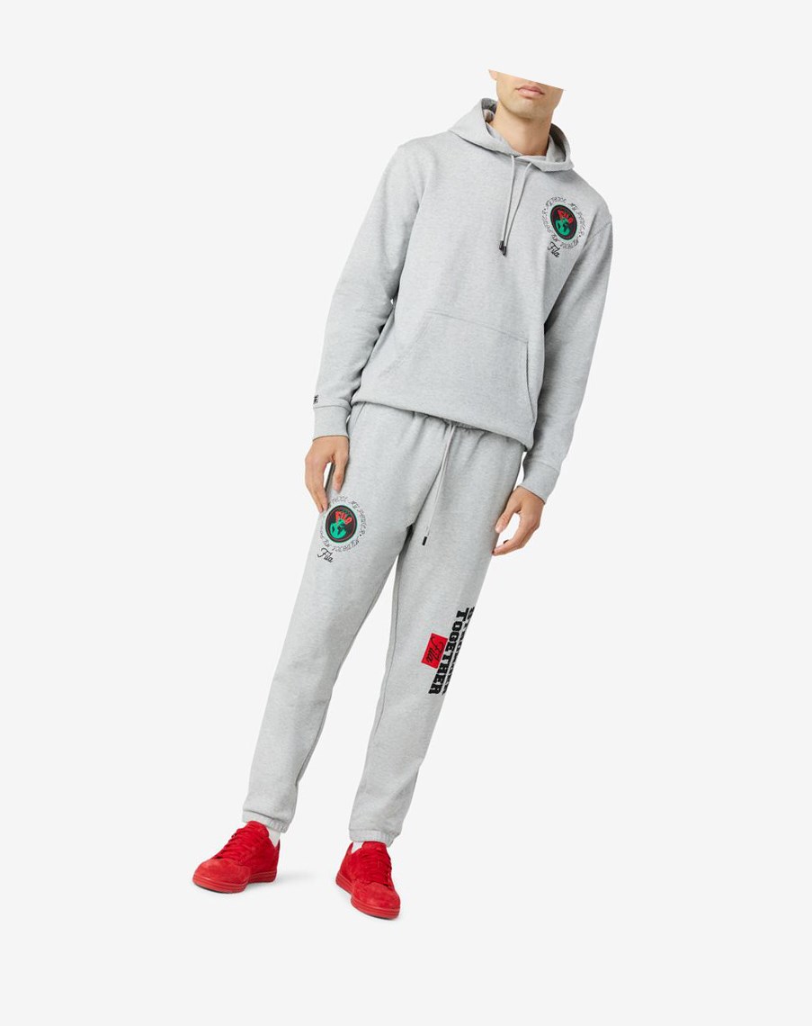 Fila Rhys Jogger Szare | FIDZW-9856