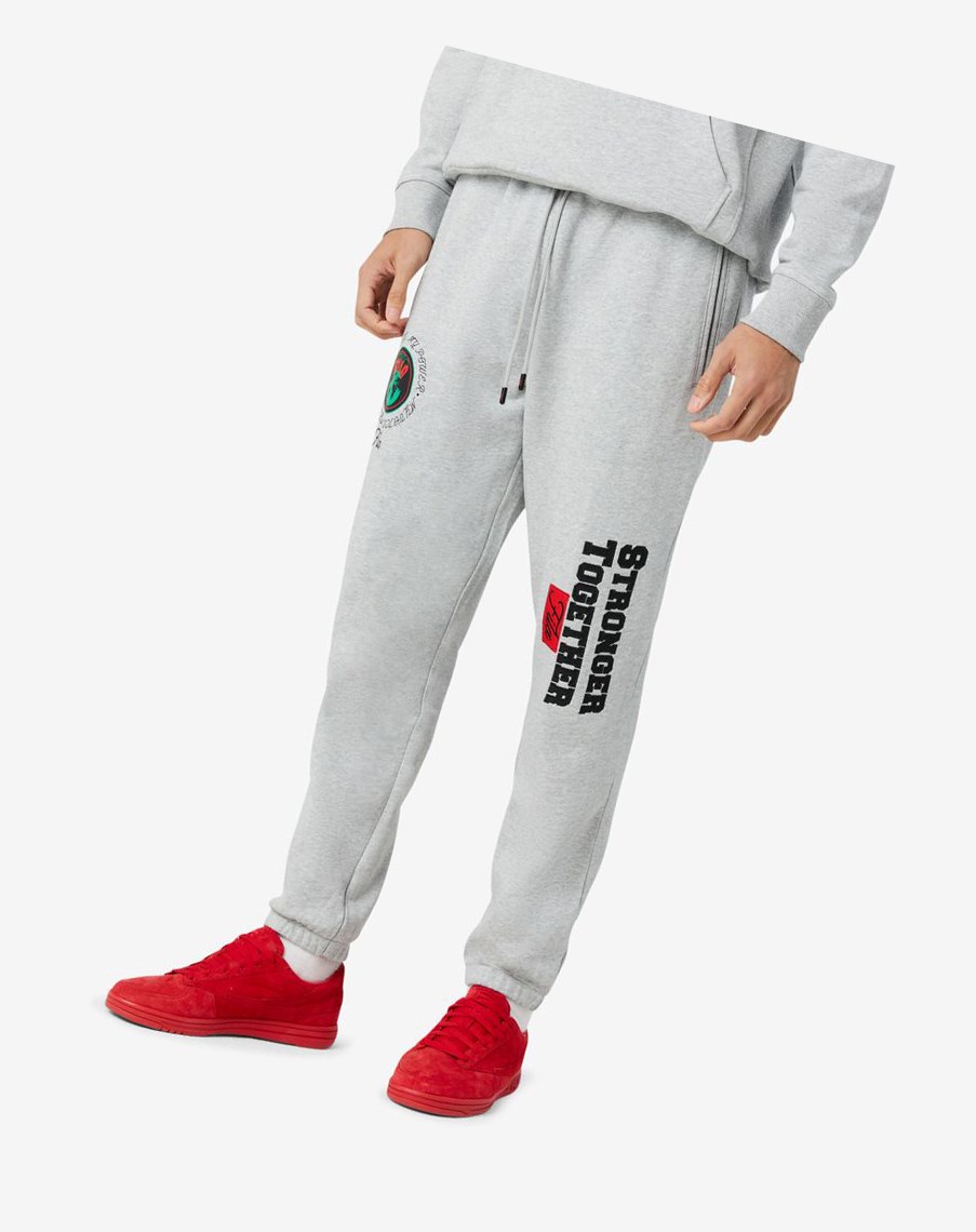 Fila Rhys Jogger Szare | FIDZW-9856