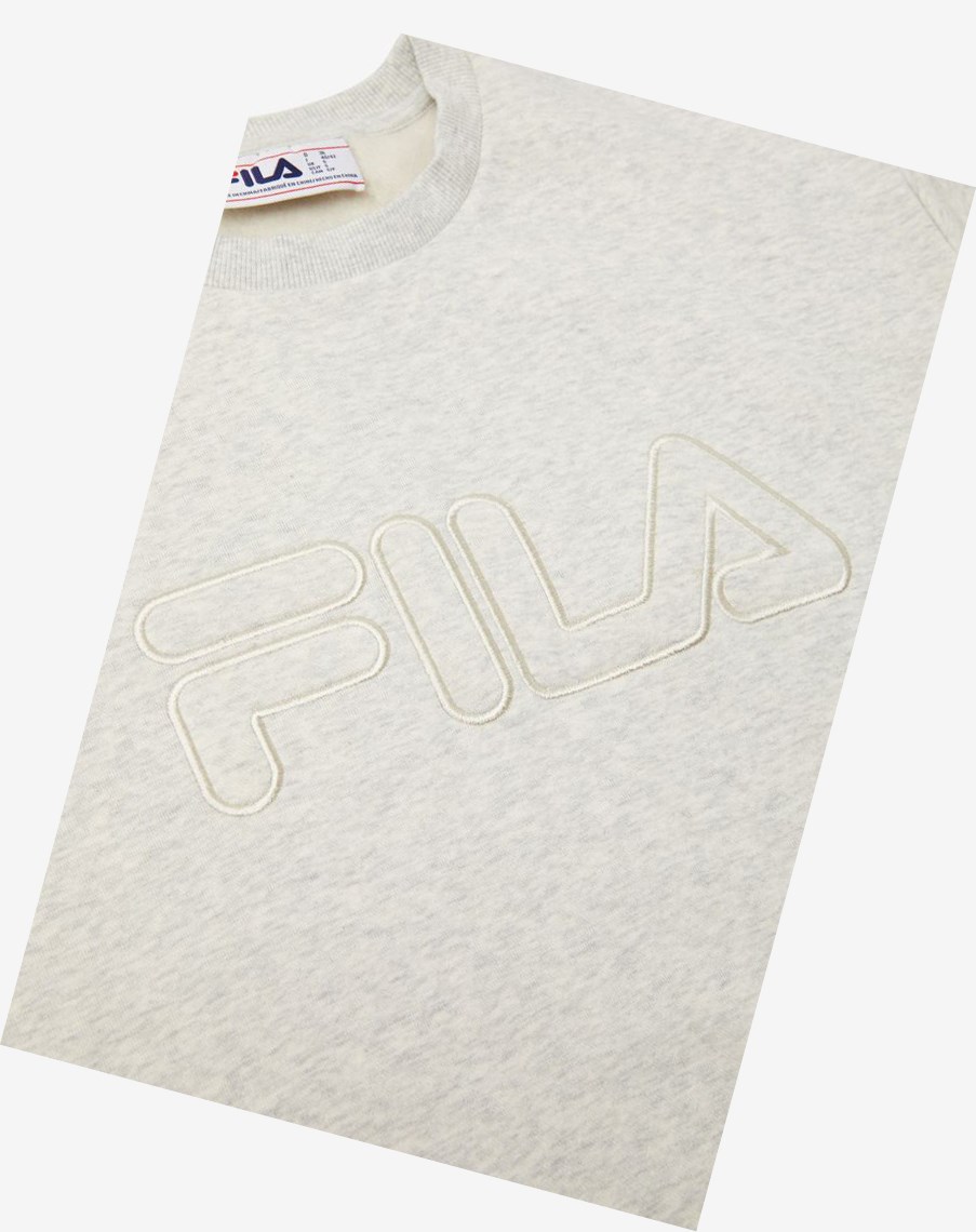 Fila Riksha Sweatshirt Głęboka | JCDWA-6358