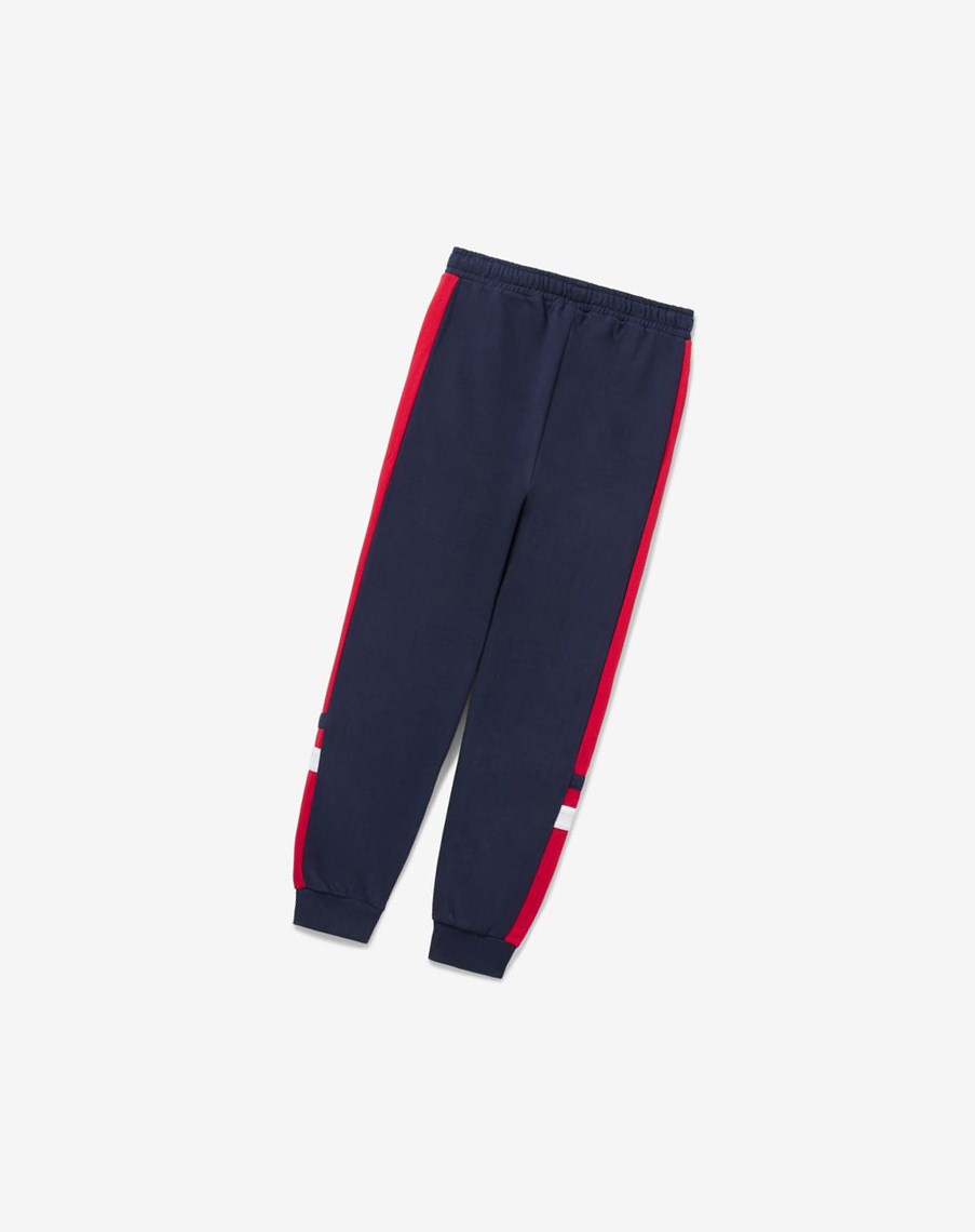 Fila Romolo Pant Czerwone Białe | KHQIZ-5149