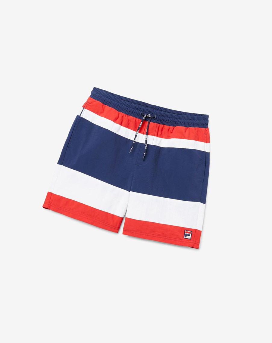 Fila Rory Swim Krótkie 410 Peacoat | JGBQV-3602