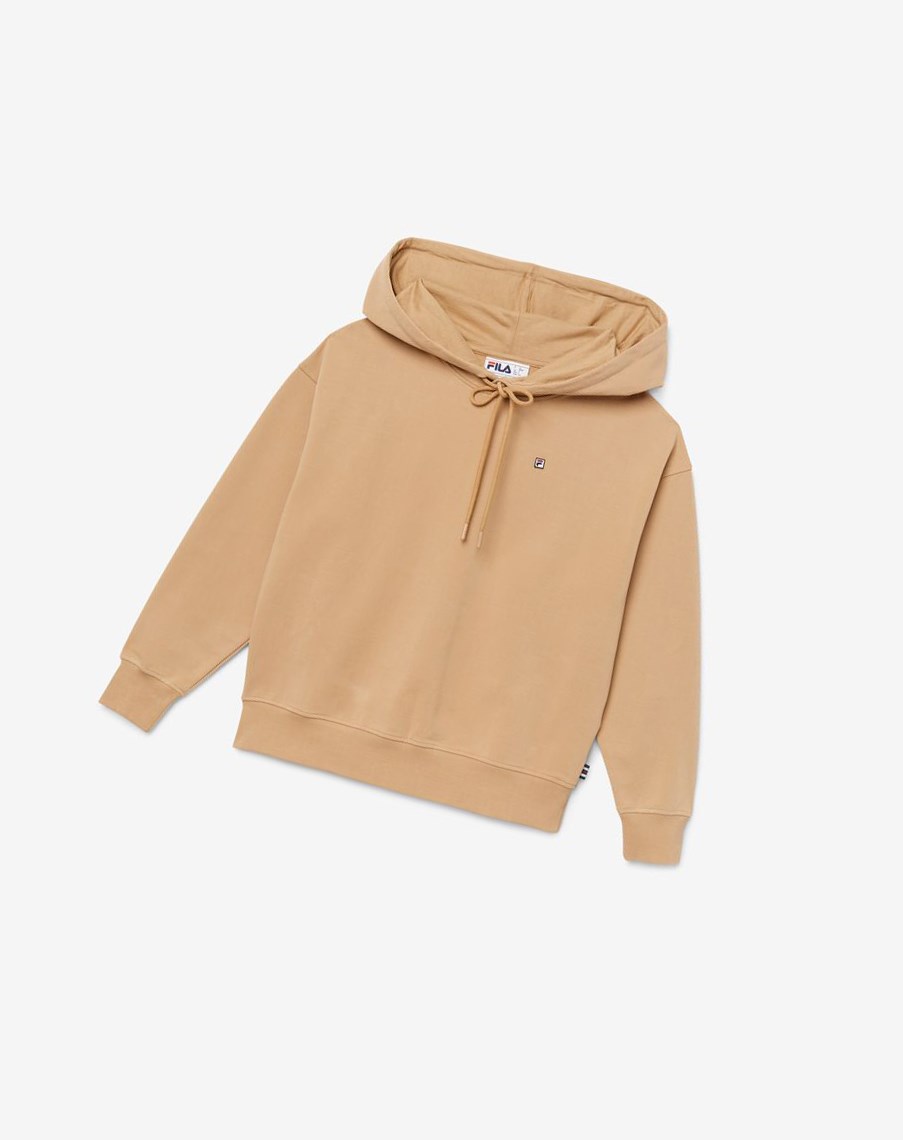 Fila Rosina Hoodie Białe Czerwone | VXSJG-7082