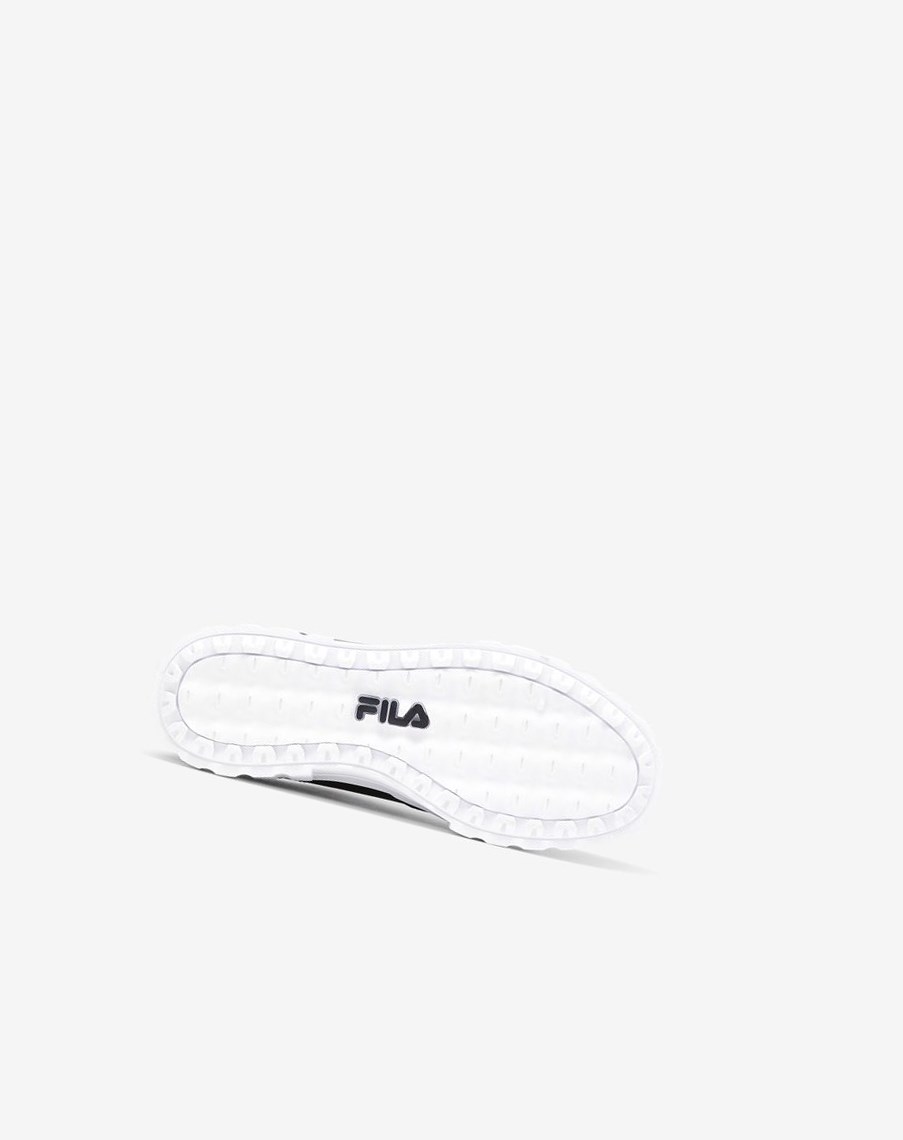 Fila Sandblast Low Satin Koronkowe Sneakers Czarne Białe | SBRJQ-9316