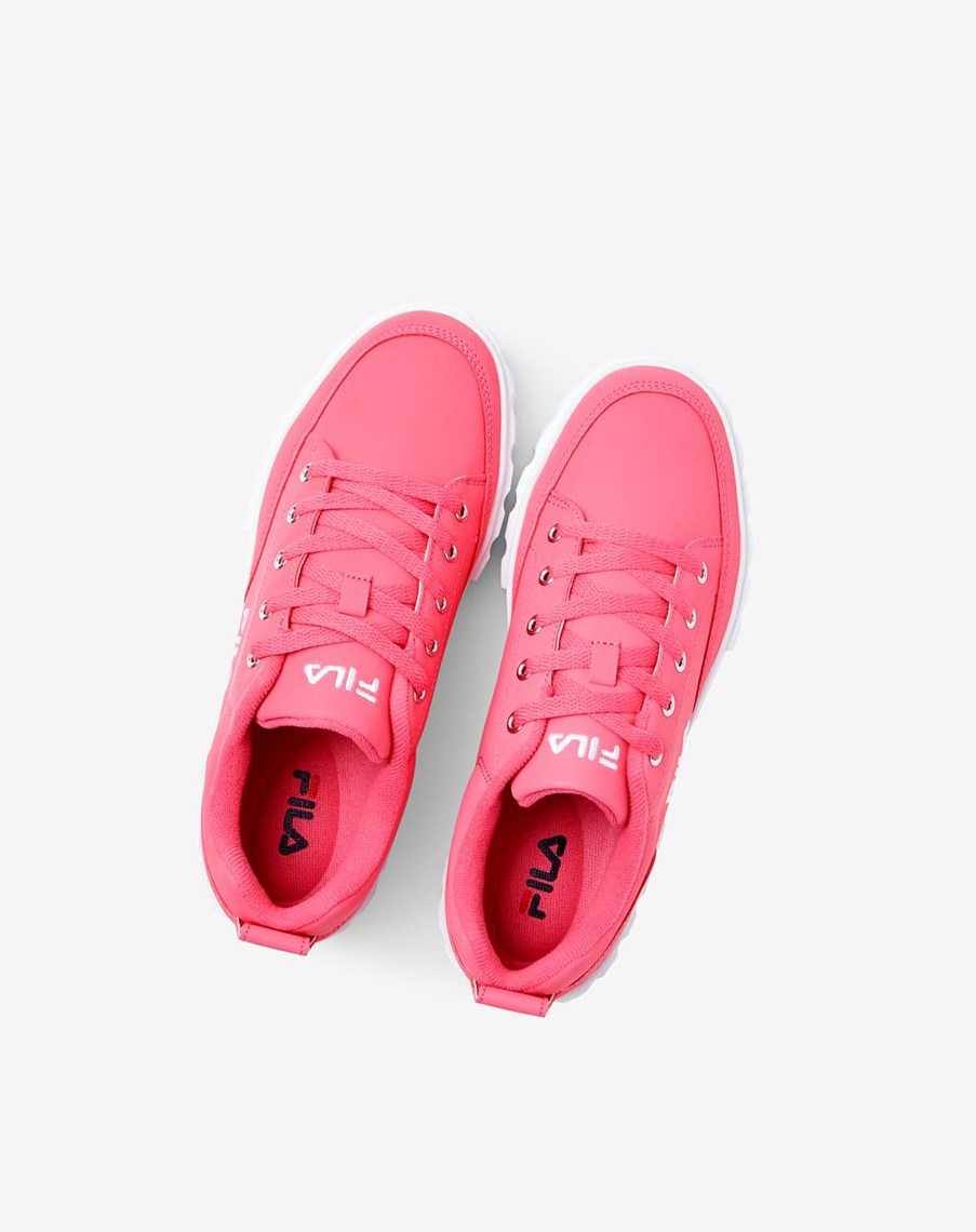 Fila Sandblast Low Sneakers Pglo/Pglo/Wht | VMYSR-2458