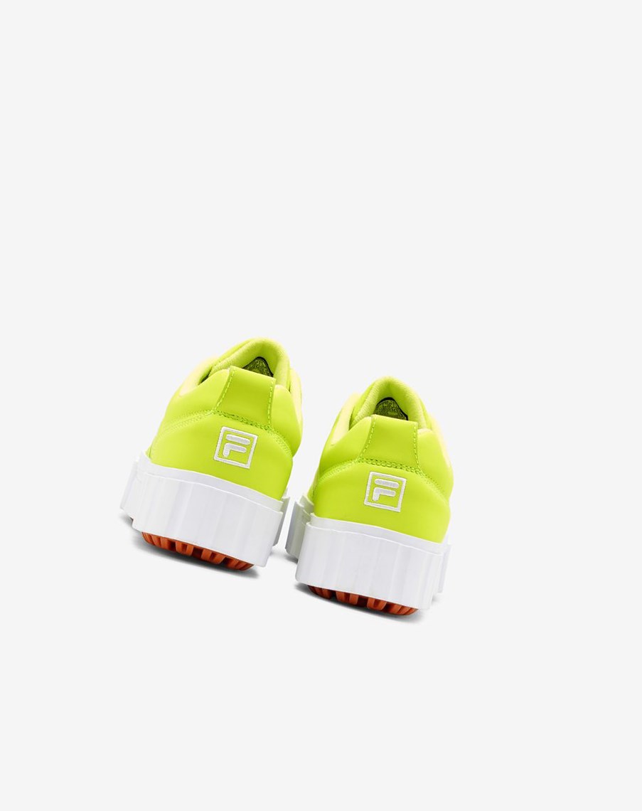 Fila Sandblast Low Sneakers Sfty/Sfty/Wht | HSDCI-3185