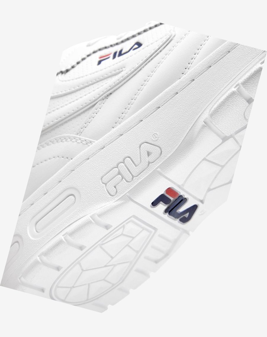 Fila Selecta Tenisa Shoes Białe Granatowe Czerwone | HIGSM-8537