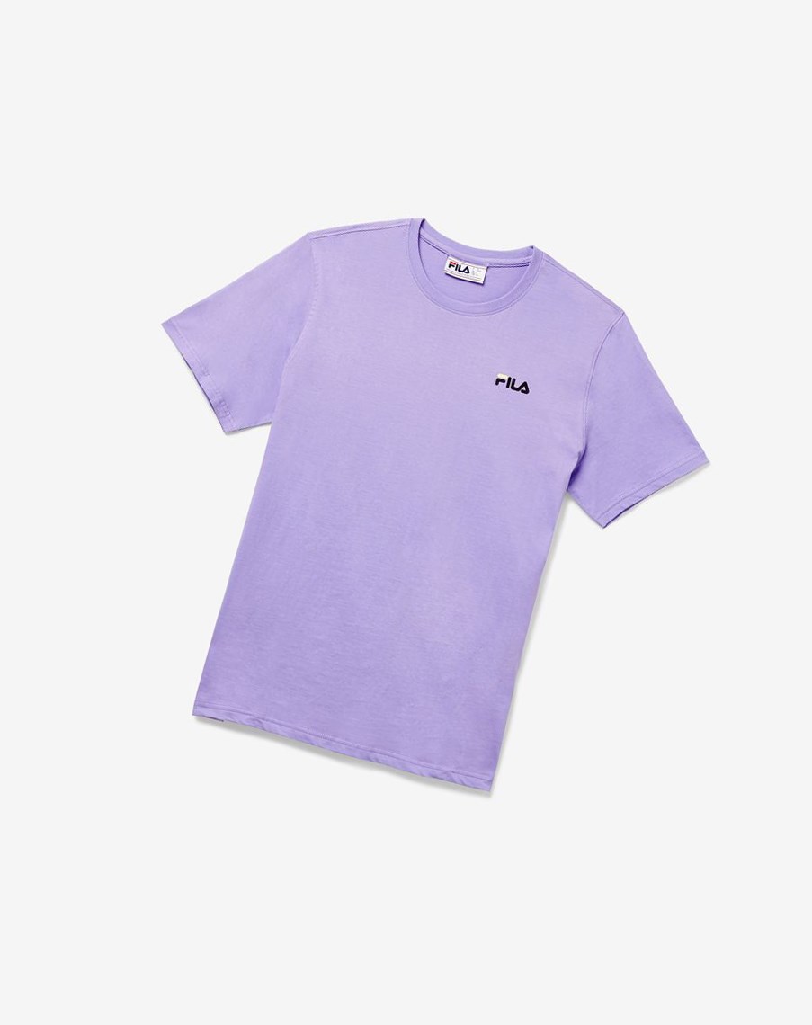 Fila Shoe Tower Tee 597 Violet Tulip | PHOIL-5649