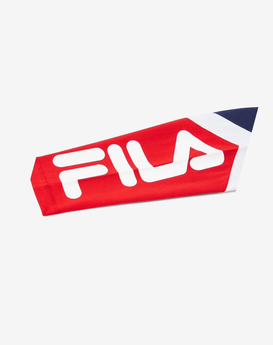 Fila Sia High Rise Legging Czerwone Białe | VHIAZ-8207