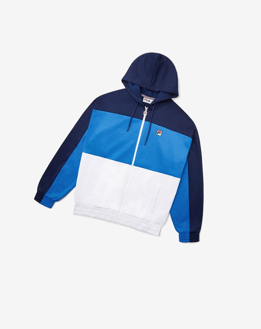 Fila Sky Hoodie Drblu/Peac/Wht | BKNRD-4823