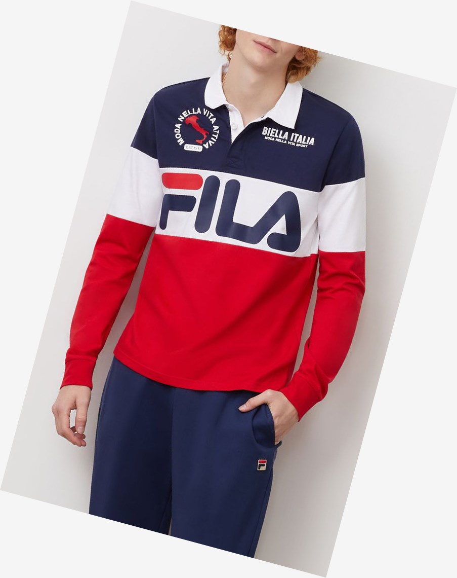 Fila Sprat Rugby Peac/Wht/Cred | CQEBS-0385