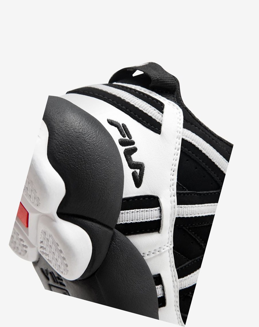 Fila Stackhouse Spaghetti Tenisa Shoes Wht/Blk/Msil | SRXOQ-5071