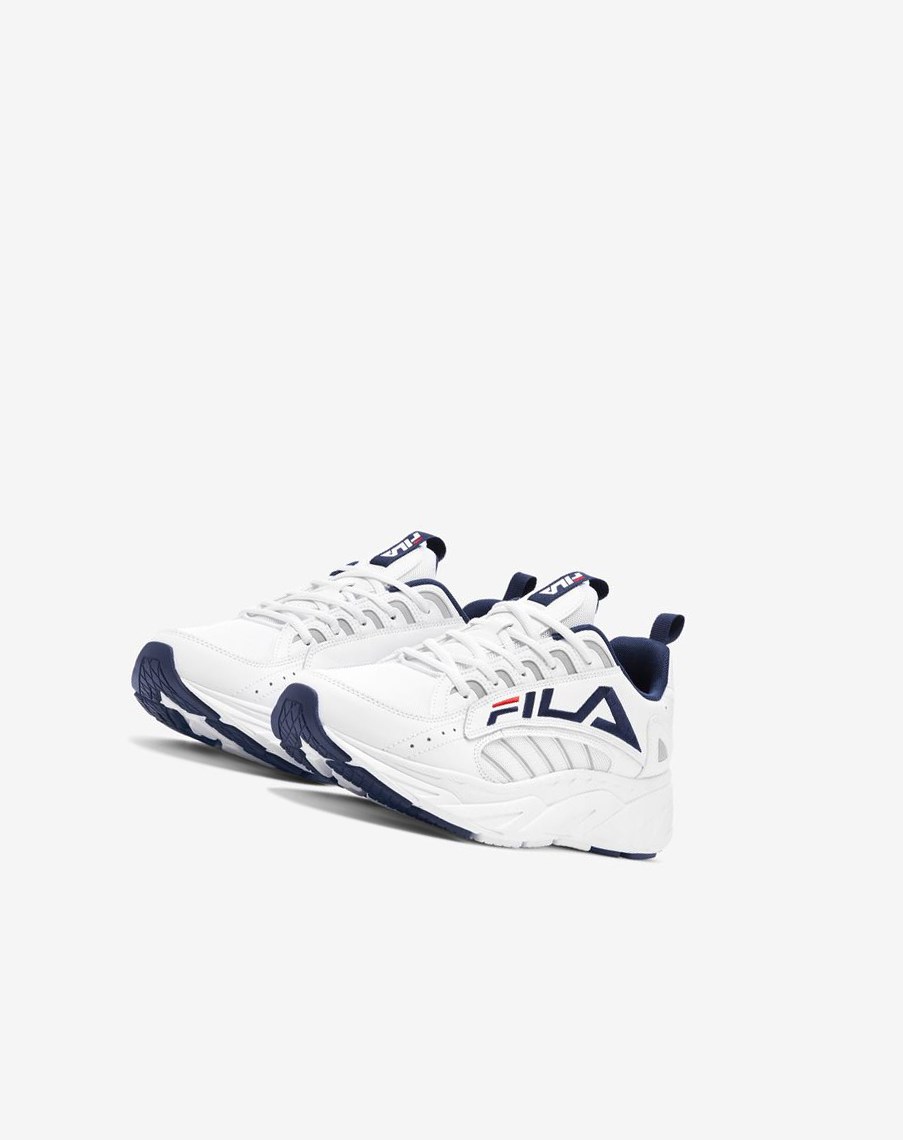 Fila Surefire Sneakers Białe Granatowe Czerwone | UYMDG-2164