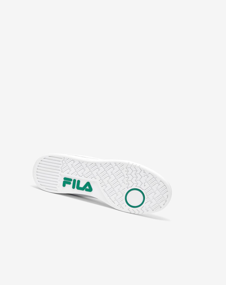 Fila Tenisa 88 Sneakers Białe Białe Zielone | UEDMR-0682