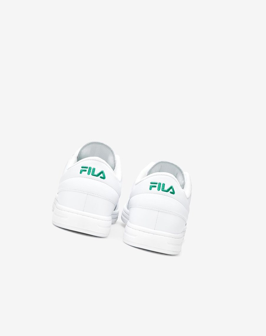 Fila Tenisa 88 Sneakers Białe Białe Zielone | ZXADN-9284