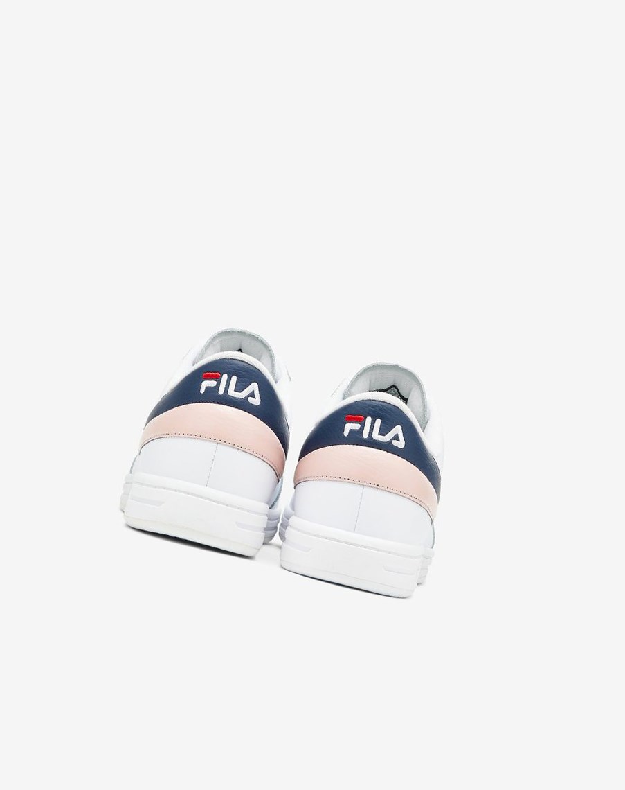 Fila Tenisa 88 Sneakers Białe Granatowe Różowe | FBRTH-5801