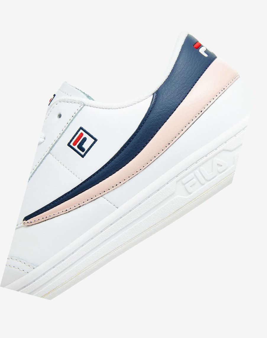 Fila Tenisa 88 Sneakers Białe Granatowe Różowe | FBRTH-5801