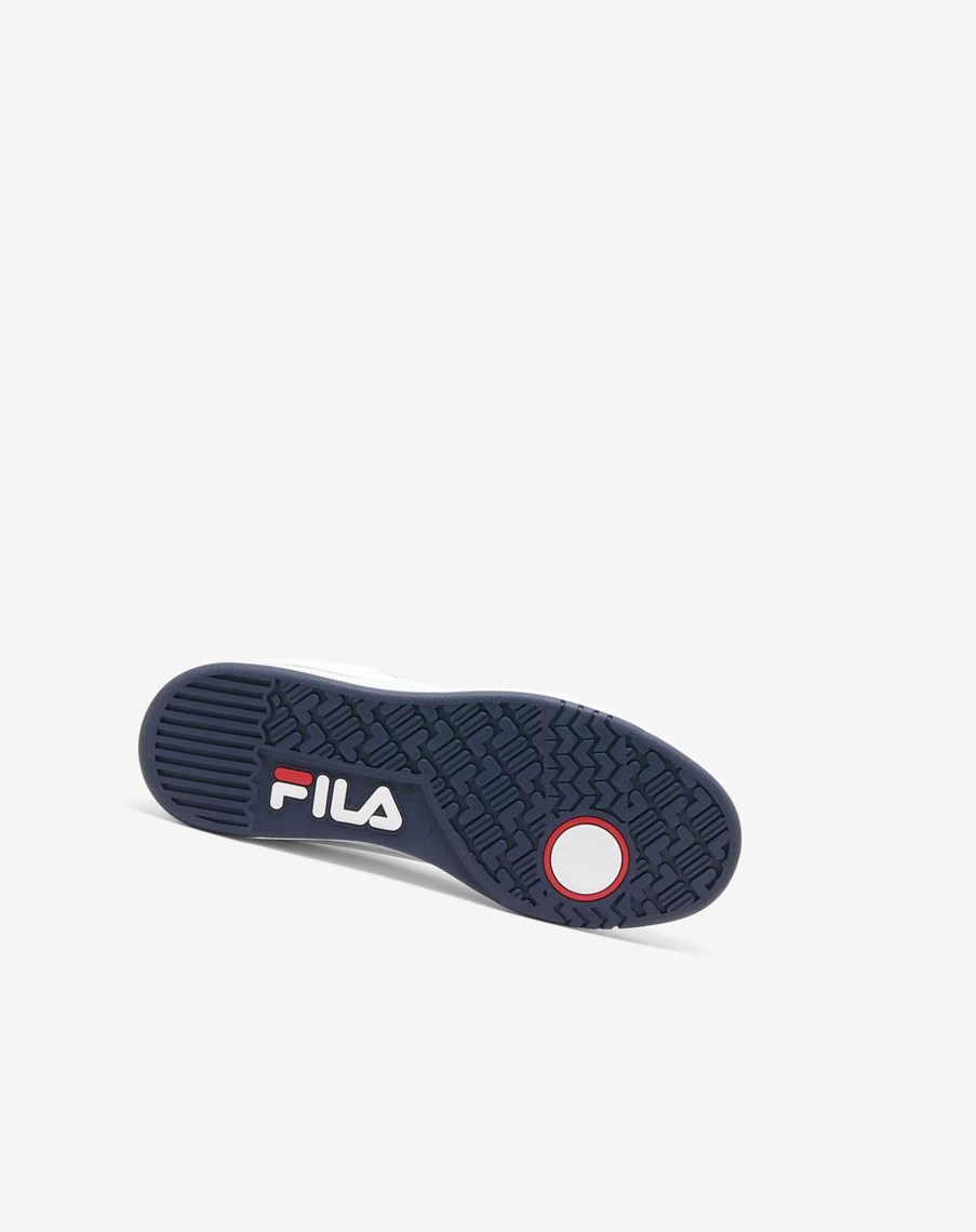 Fila Tenisa 88 Tenisa Shoes Białe Granatowe Czerwone | JXDUQ-4032