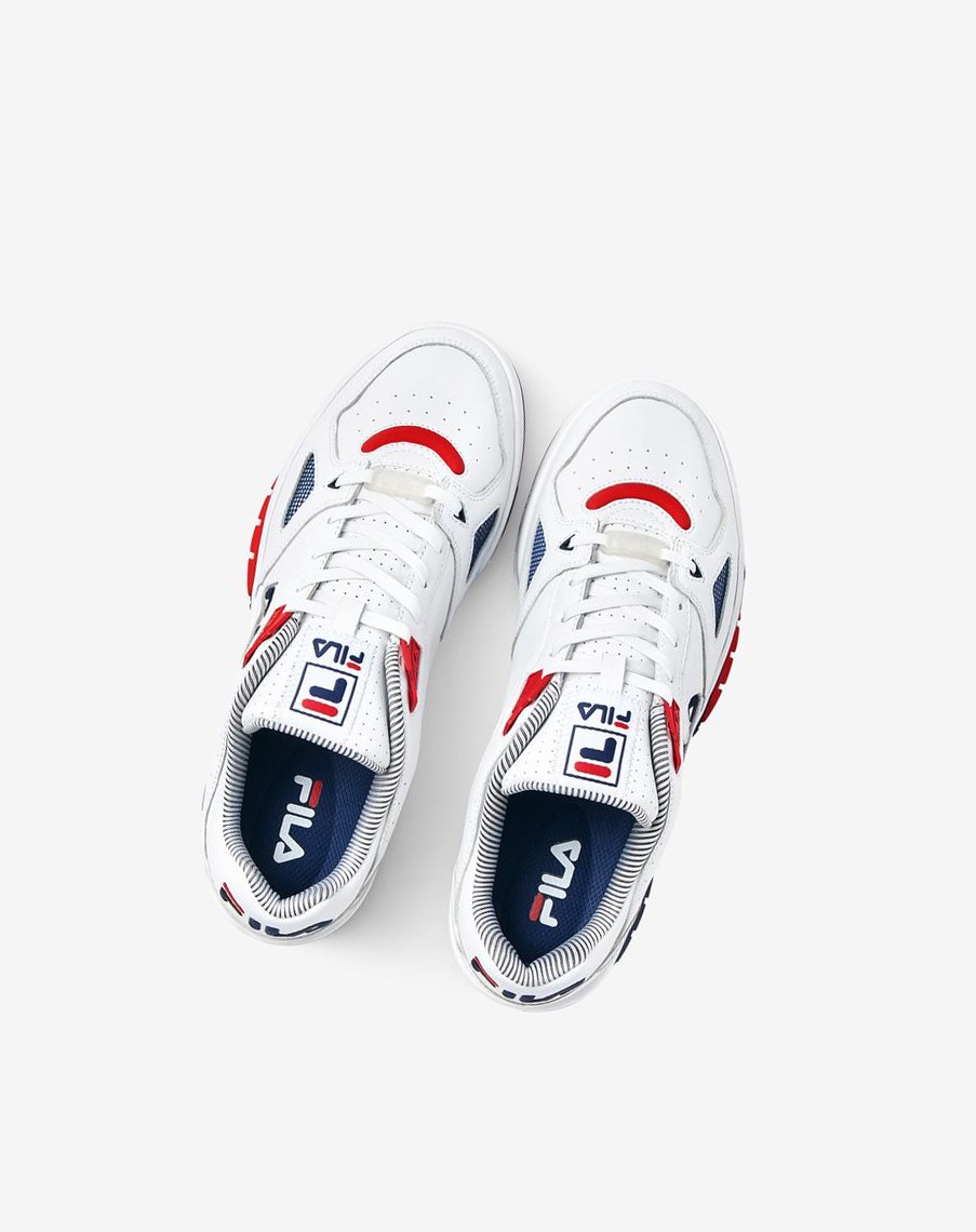 Fila Teratach 600 Sneakers Białe Granatowe Czerwone | VJUAC-1869