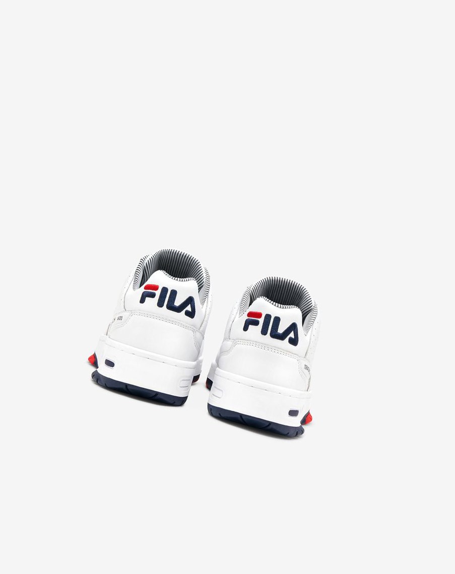 Fila Teratach 600 Sneakers Białe Granatowe Czerwone | VJUAC-1869