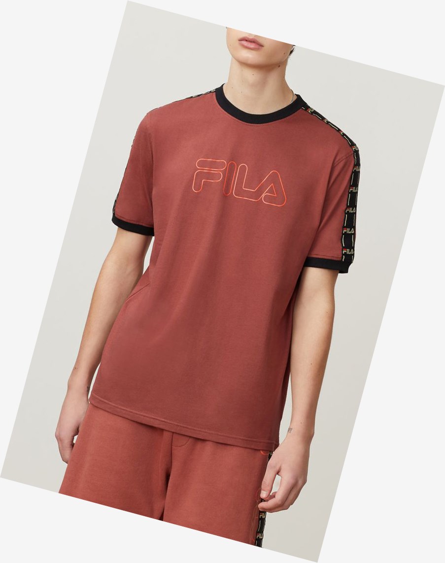 Fila Thebe Tee Mahog/Chil/Cemt | YTPGW-4371