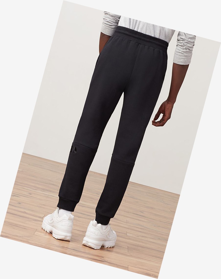 Fila Topher Pant Czarne | MGFWE-6742