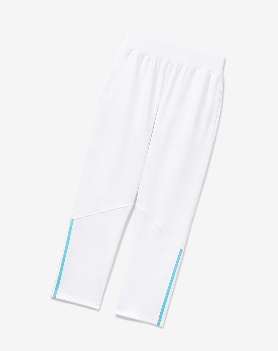 Fila Trailblazer Pant Białe | MNPOF-4196