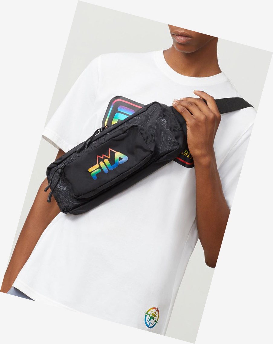 Fila Trailowe Sling Bag Czarne | GQWYZ-2461