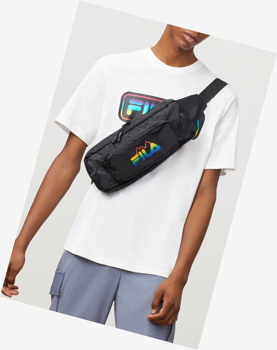 Fila Trailowe Sling Bag Czarne | GQWYZ-2461