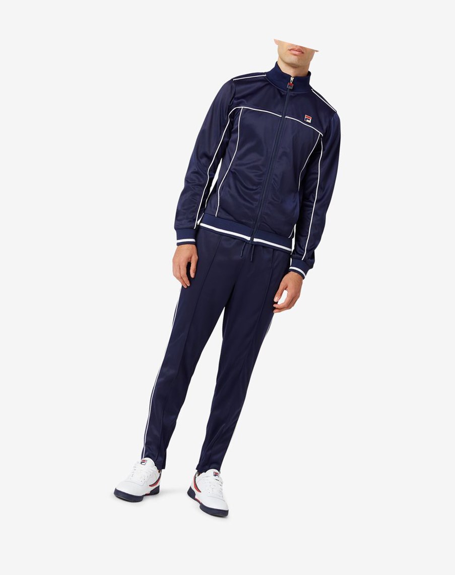 Fila Tricot Track Pant 410 Peacoat | ICUZP-6178