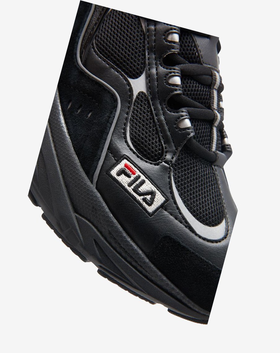 Fila Trigate Plus Sneakers Czarne Granatowe Srebrne | BMSAD-4983