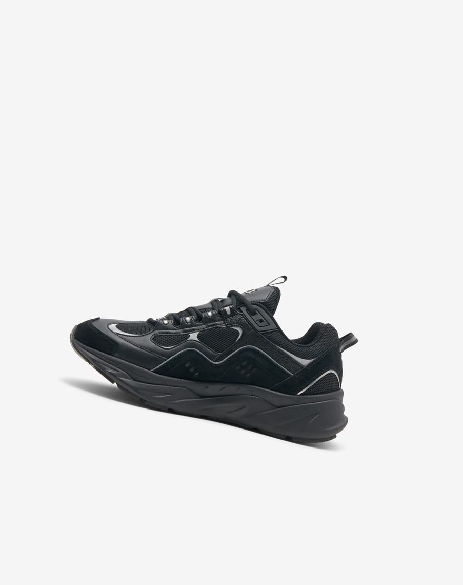 Fila Trigate Plus Sneakers Czarne Granatowe Srebrne | FYPLU-5491