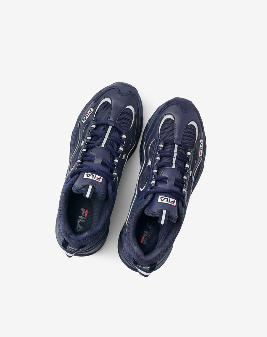 Fila Trigate Plus Sneakers Granatowe | JTOEY-1367