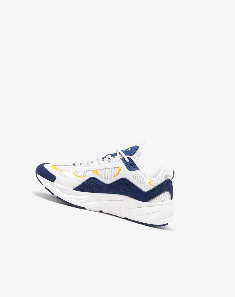 Fila Trigate Sneakers Jasny Niebieskie Białe Cytrynowy | GQXFZ-3957