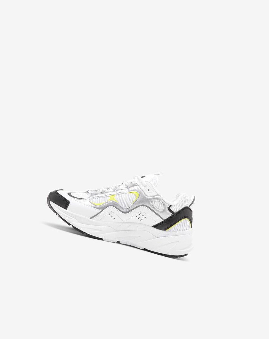 Fila Trigate Sneakers Wht/Blk/Msil | ODASG-1538