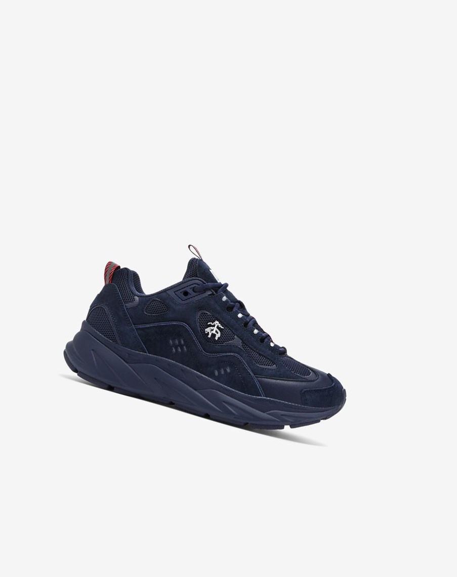 Fila Trigate X Brooks Brothers Chunky Sneakers Granatowe Granatowe Granatowe | AORTH-0128