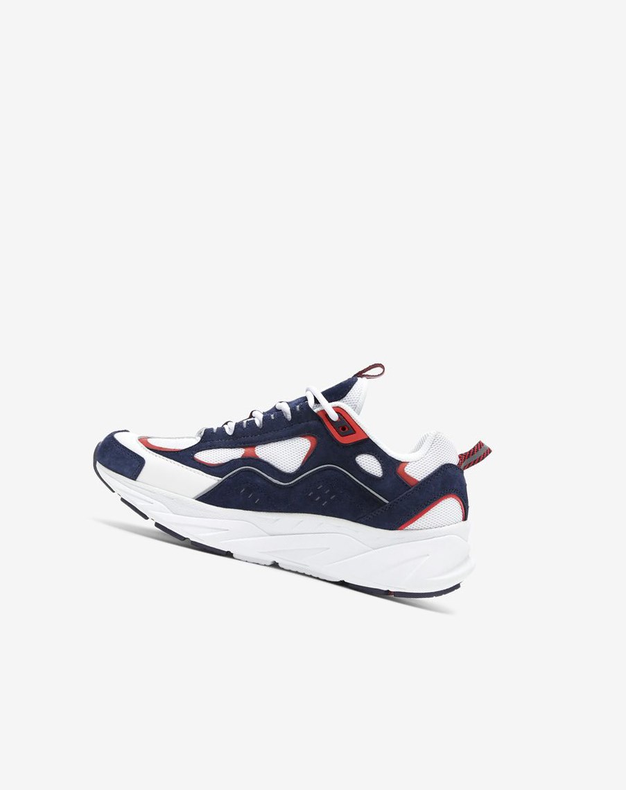 Fila Trigate X Brooks Brothers Chunky Sneakers Białe Granatowe Czerwone | LBETI-9867