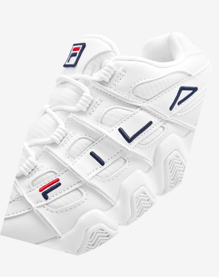 Fila Uproot Sneakers Wht/Fnvy/Fred | ONBHM-6254