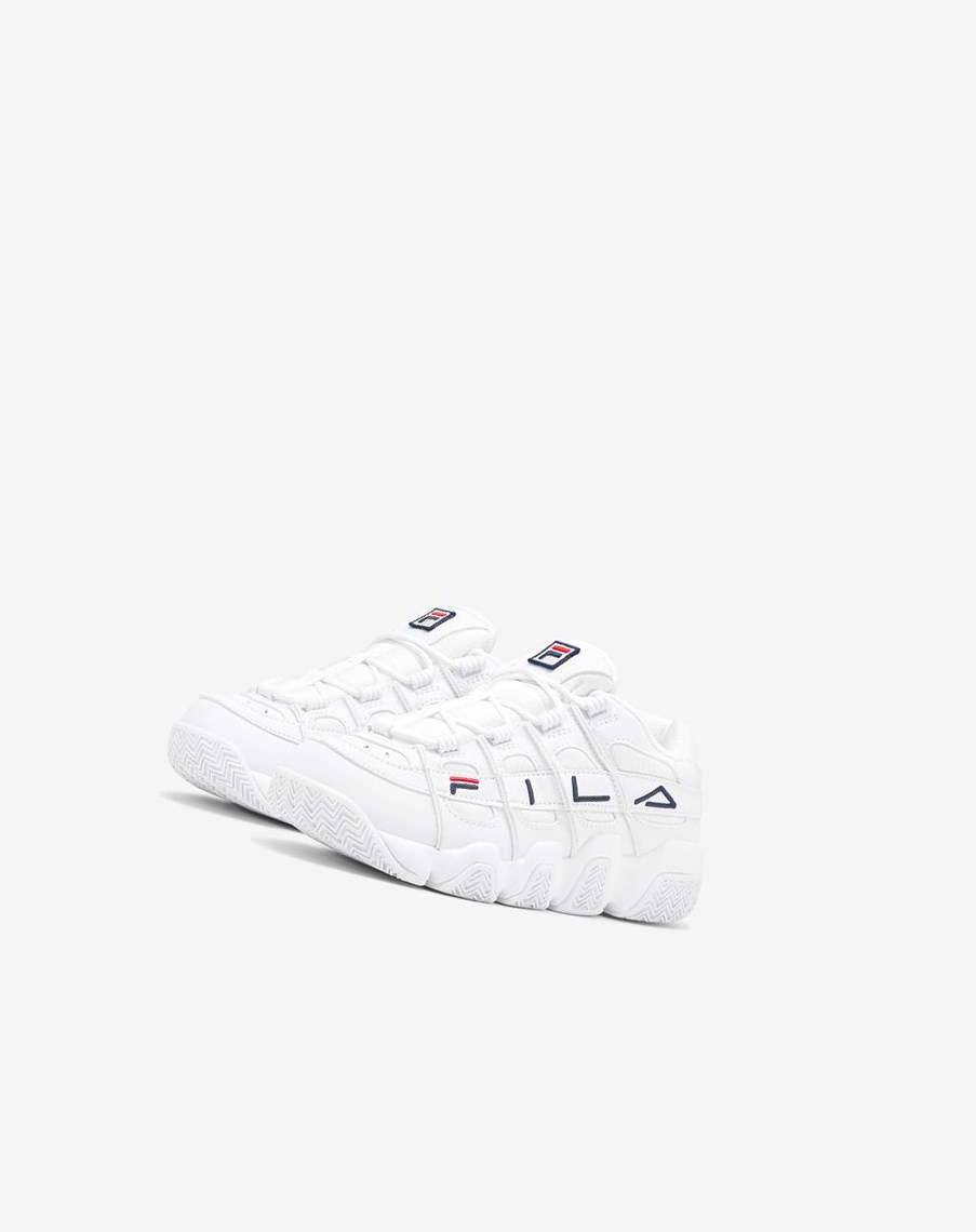 Fila Uproot Sneakers Wht/Fnvy/Fred | ONBHM-6254