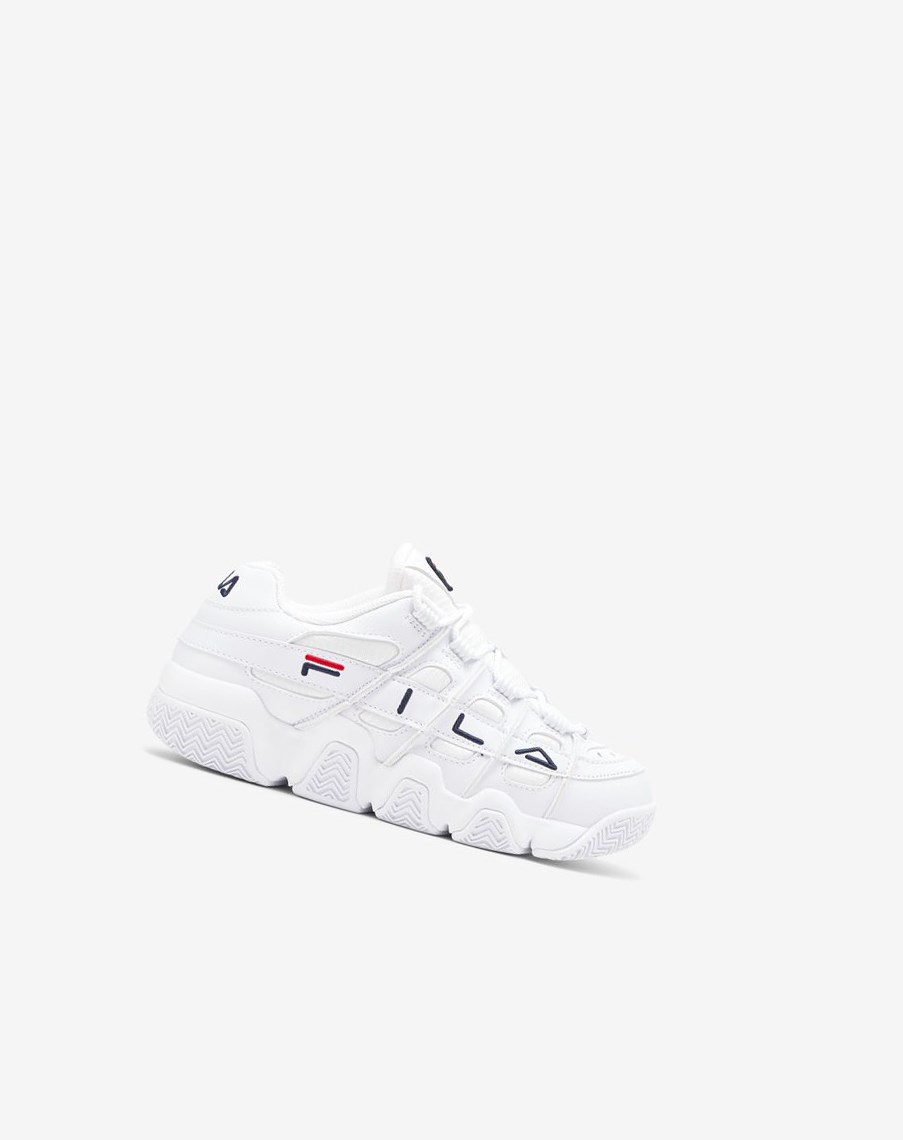 Fila Uproot Sneakers Wht/Fnvy/Fred | ONBHM-6254