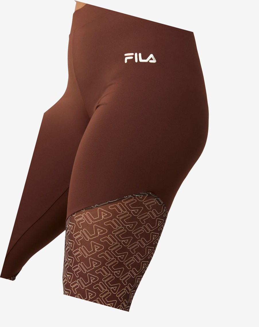 Fila Vilina Legging Jasny Różowe | ZNJOK-2430