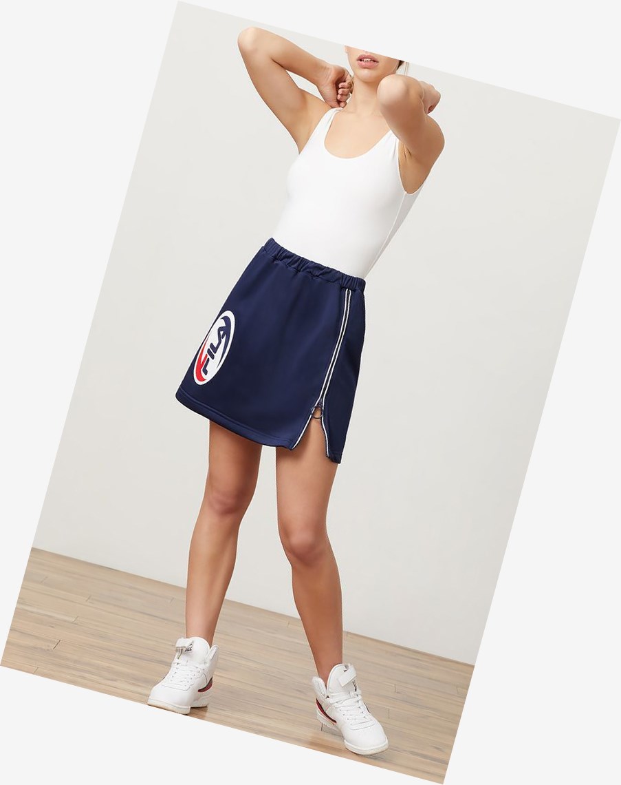 Fila Violeta Skirt Peac/Wht/Cred | YONJA-3826