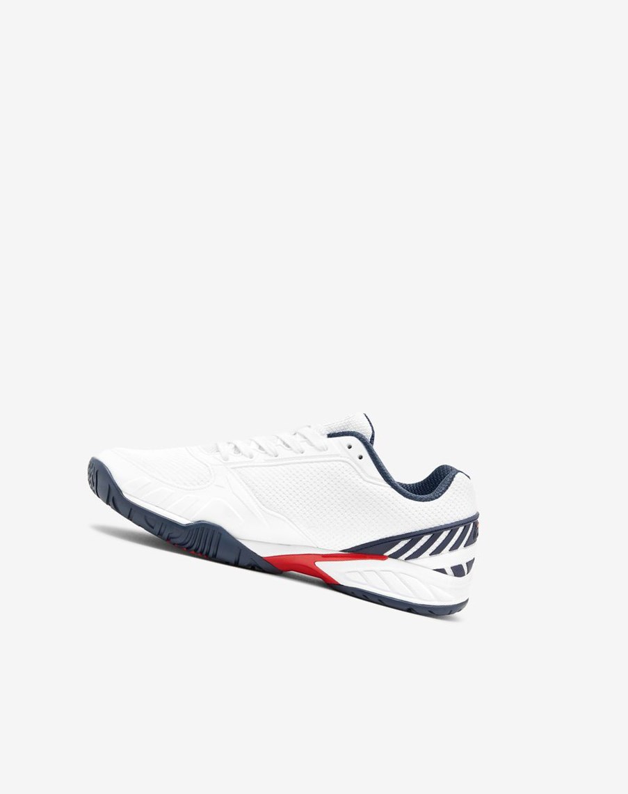 Fila Volley Zone Tenisa Shoes Białe Granatowe Czerwone | FNGKM-7964